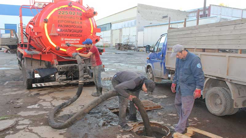 Механическая прочистка канализации в Казани выезжаем сразу после звонка