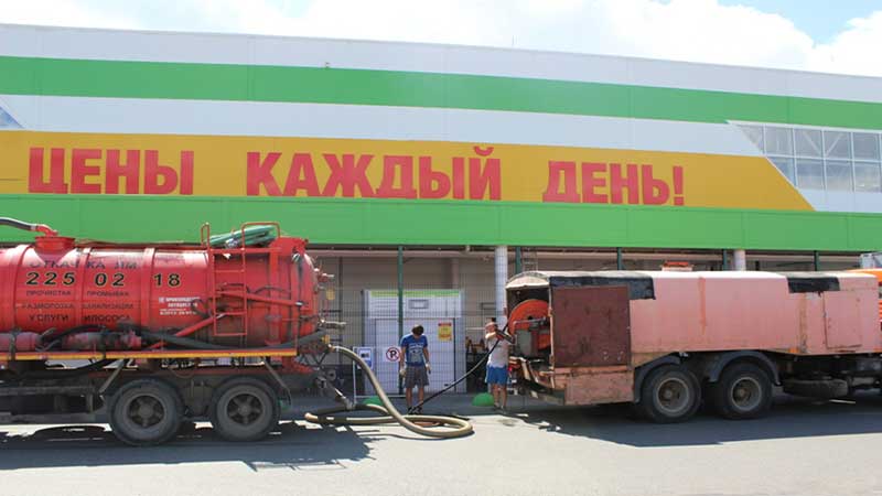 Промывка канализации в Казани от квалифицированных специалистов БытМастер